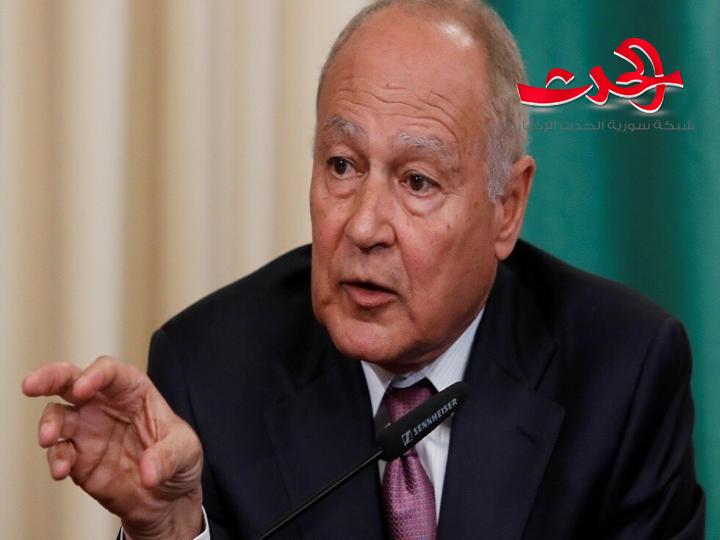 أبو الغيط يوضح لبيدرسن عدم وجود حل عسكري في سورية