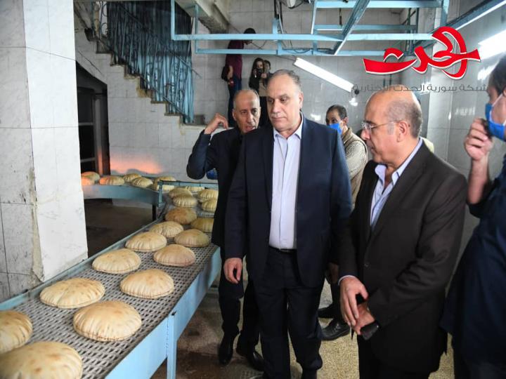 عودة مخبز العدوى الى الخدمة بعد تجديد و تاهيل خطوط التشغيل والانتاج. 