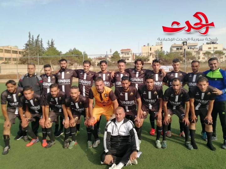 طفس يتوج بطلا لكأس محافظة درعا بكرة القدم