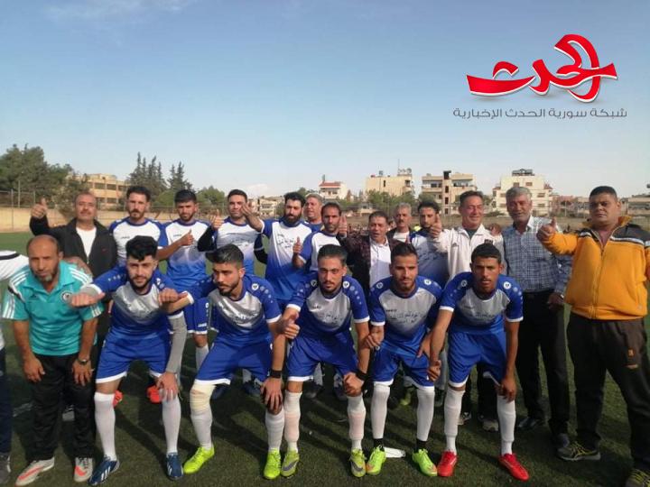 طفس يتوج بطلا لكأس محافظة درعا بكرة القدم