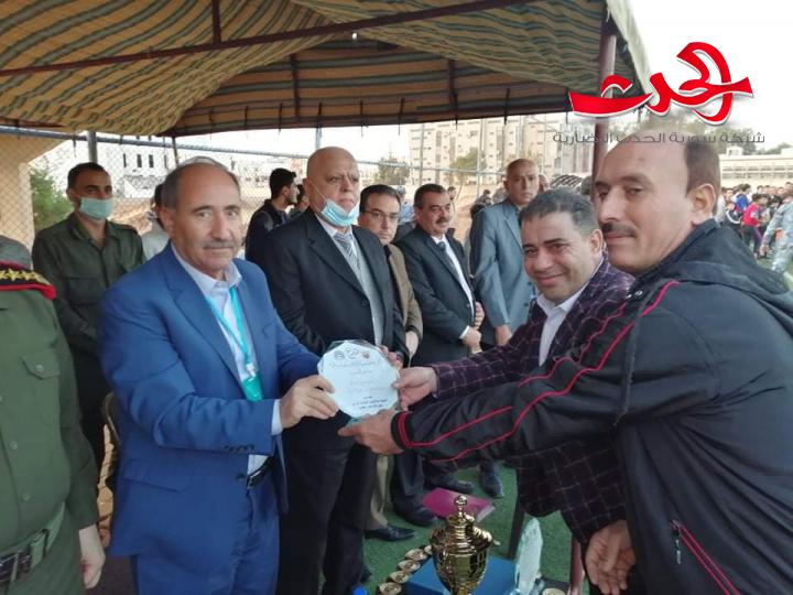 طفس يتوج بطلا لكأس محافظة درعا بكرة القدم