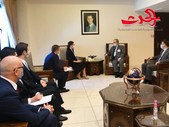المقداد لـ كوزنيتسوفا: على الدول الراغبة بإخراج أطفالها ومواطنيها من مخيم الهول التنسيق والتعاون مع الدولة السورية
