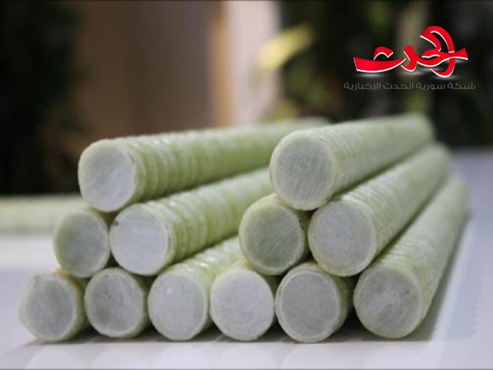 قضبان تسليح من البلاستك بدلاً عن الحديد التقليدي