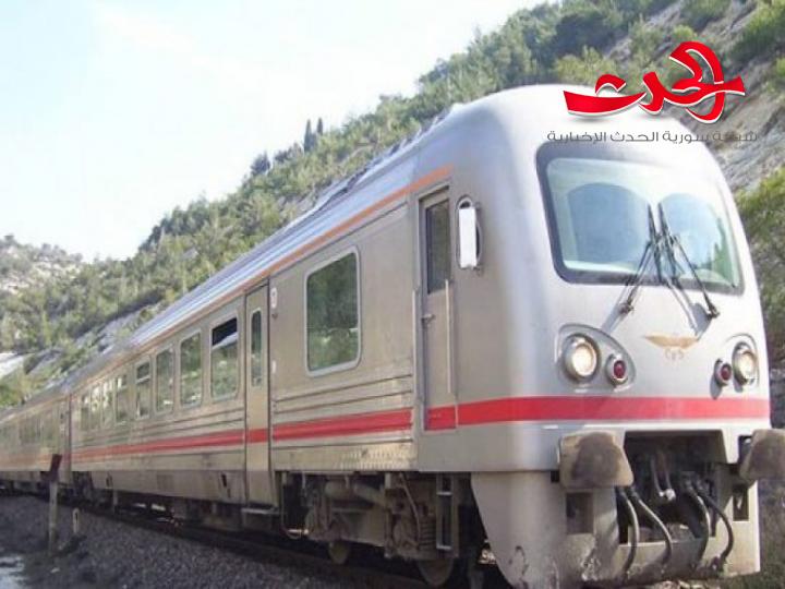انطلاق أول رحلة عبر القطار للركاب من دمشق إلى حلب الشهر القادم