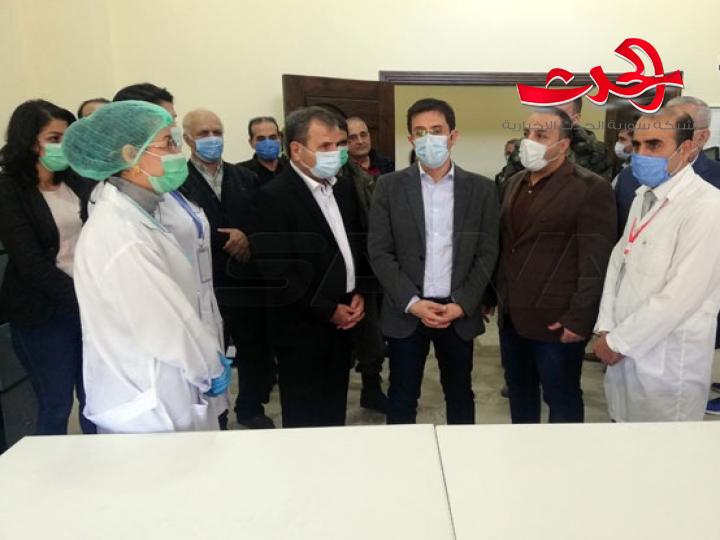 وزير الصحة يفتتح 3 مراكز صحية في اللاذقية