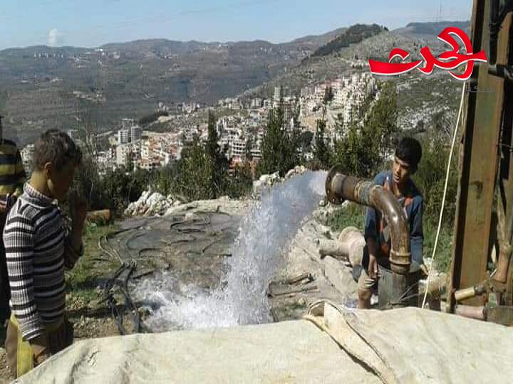 بسبب التلوث منذ شهر.. سكان خمس قرى في ريف طرطوس يعانون العطش !