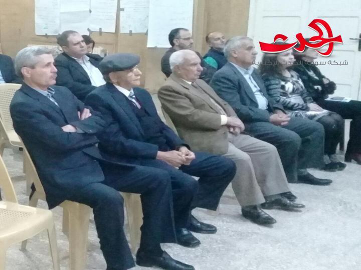*اختتام الندوة الفكرية المركزية التي تقيمها مديرية ثقافة ريف دمشق في ثقافي أشرفية صحنايا*