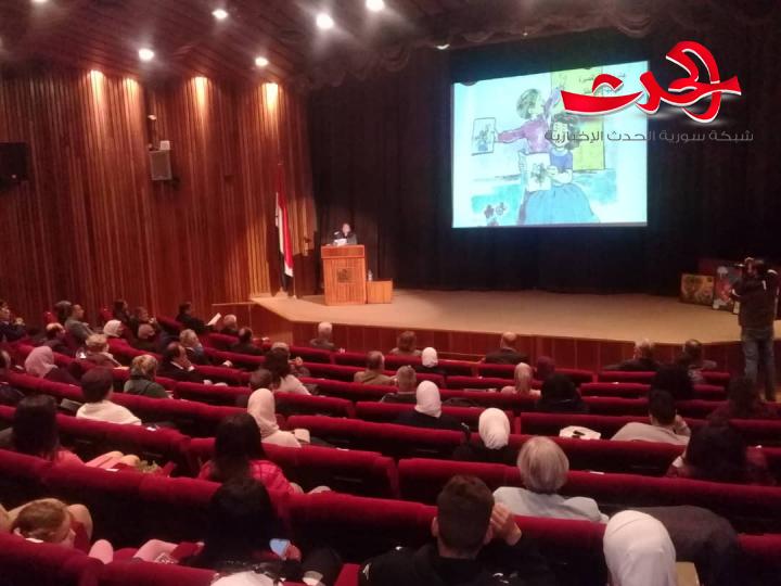 وزارة الثقافة تكرّم الفائزين في مسابقات الهيئة العامة للكتاب في قاعة المحاضرات في مكتبة الأسد