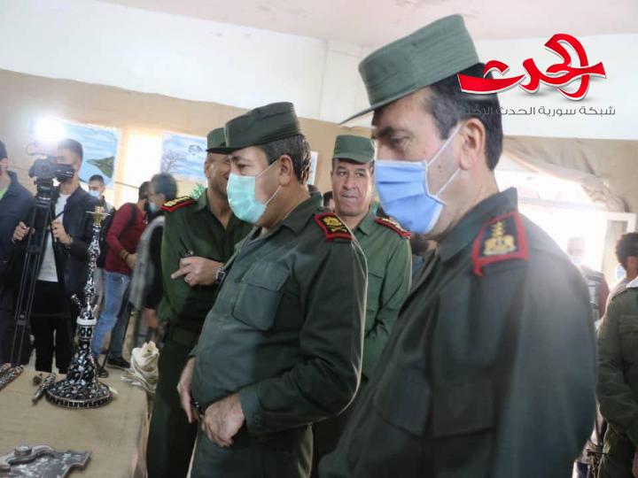 فعالية فنية متنوعة للمركز الثقافي في سجن عدرا المركزي ضمن احتفالية أيام الثقافة السورية