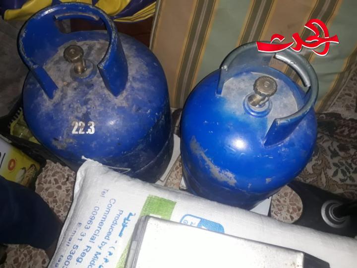 ضبط ورشة تصنع مواد غذائية غير مرخصة بطرطوس