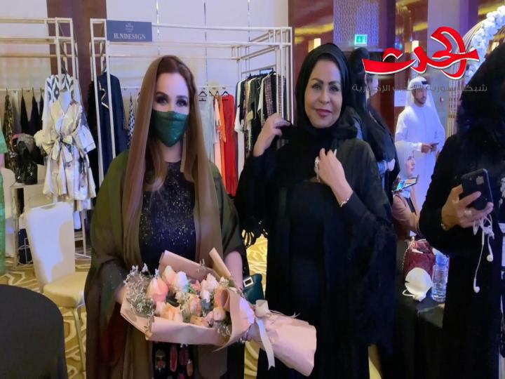 المصممة الاماراتية العالمية  عائشة الشامسي  تتربع على قمة منصات الازياء العالمية  مع كولكشن The QUEEN OF 7Sanabel