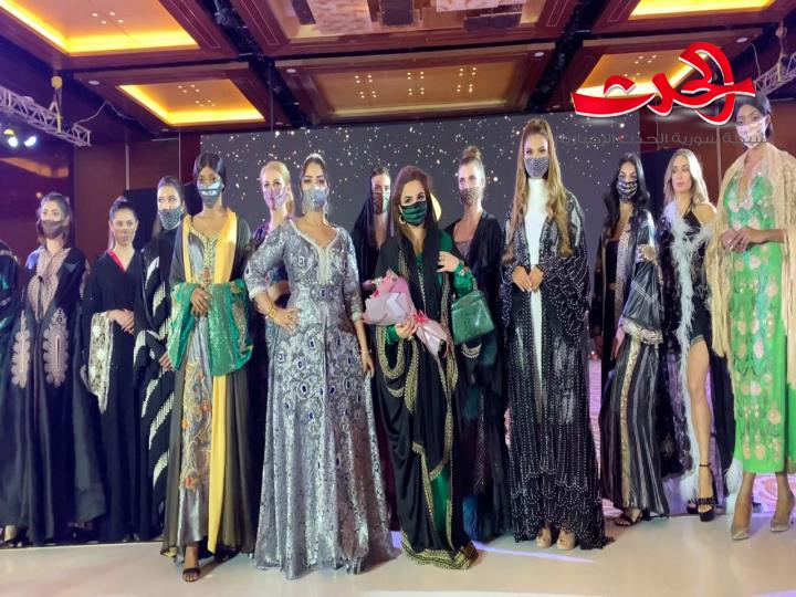 المصممة الاماراتية العالمية  عائشة الشامسي  تتربع على قمة منصات الازياء العالمية  مع كولكشن The QUEEN OF 7Sanabel