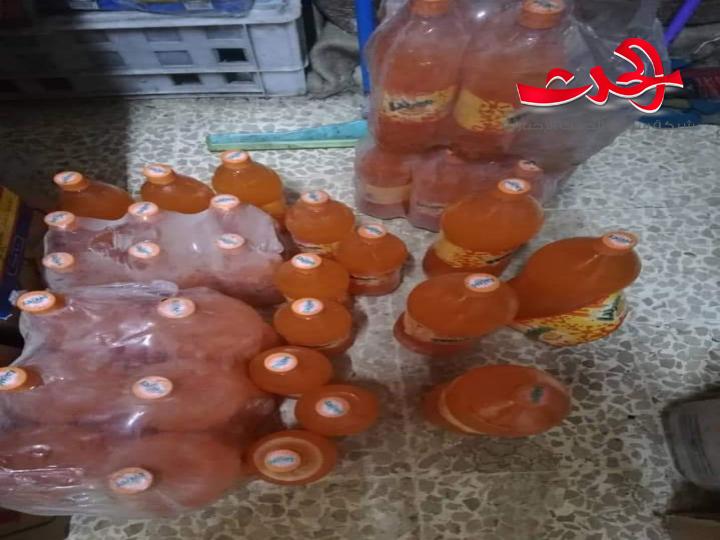 عناصر الرقابة بحماة ينظمون 50 ضبطا لمخالفات غش ومحطات وقود ومخابز