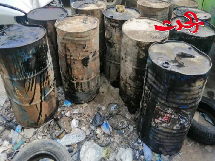 بريف دمشق.. اطنان من الفيول تباع في السوق السوداء