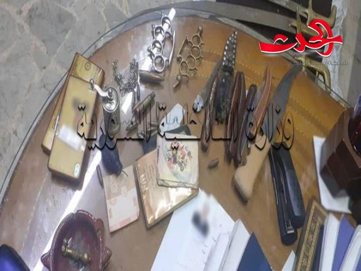 شرطة القصاع تلقي القبض على سارق وثلاثة مروجي مخدرات