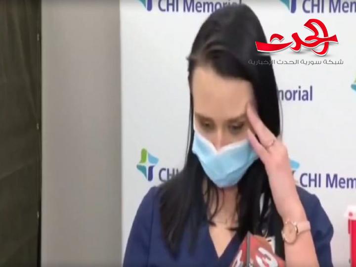 ممرضة امريكية تتحدث عن تجربتها مع لقاح فايرز