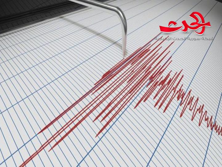 هزة أرضية بقوة 4.3 درجات على مقياس ريختر جنوب غرب إدلب