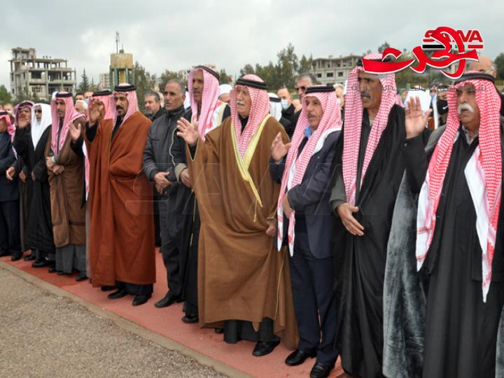بتوجيه من الرئيس الاسد.. الوزير عزام يعزي آل الاطرش بفقيدهم