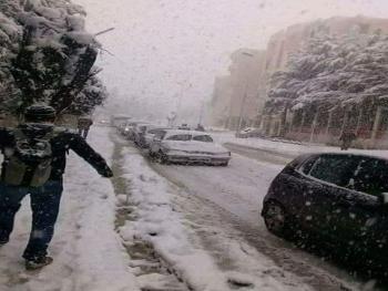 الأرصاد: البلاد تتأثر بمنخفض قطبي المنشأ و ثلوج على اعلى من 1000 متر