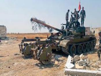 تحرير قريتي جوباس وسان بريف إدلب على يد أبطال الجيش العربي السوري ويواصل ملاحقة فلول الارهابيين