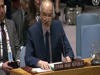 الجعفري: لا لتسخير آليات الأمم المتحدة القانونية لتصبح أداة للضغط السياسي