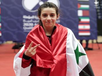 هند ظاظا تتأهل إلى أولمبياد طوكيو 2020