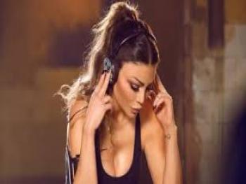 هيفاء وهبي من كواليس أسود فاتح