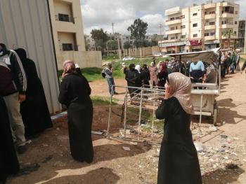 جمعية البستان تحدد مسافات امان لمرتادي السورية للتجارة