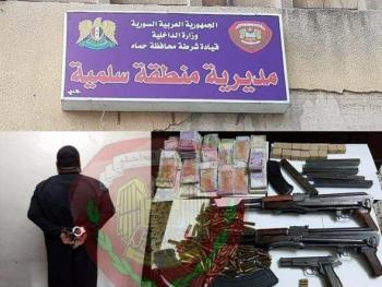 القبض على أخطر متزعم جماعات القتل والخطف في سلمية والمحكوم بالاعدام