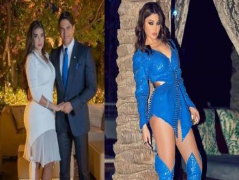 هيفاء وهبي ترفض ربط اسمها باسم أحمد ابو هشيمة.. وتهاجمه مع زوجته الجديدة