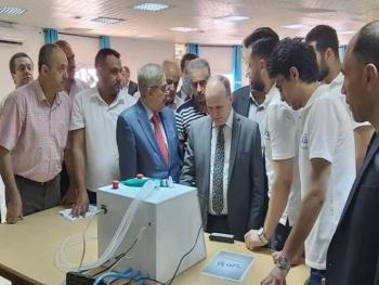 طلاب جامعة طرطوس يصممون جهاز تنفس صناعي