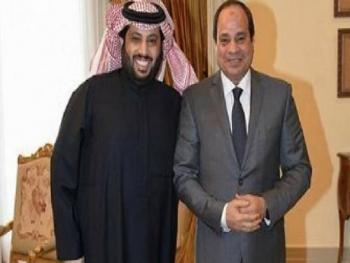 بعد مناوشات على مواقع التواصل الاجتماعي.. تركي آل شيخ يغازل مصر ورئيسها