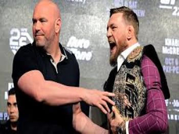 اعتزال ماكغريغور "الثالث"رئيس منظمة UFC
