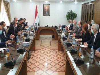 التعليم العالي والوفد الايراني يعقدان اجتماعا لانشاء مخابر في الجامعات السورية لتقانة النانو  
