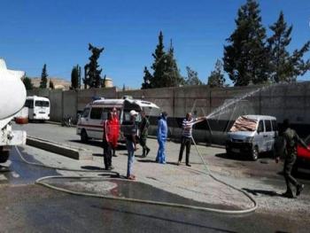 بالصور.. الجهود الخدمية في جديدة الفضل منذ فرض الحجر الصحي عليها