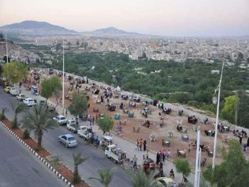 الاراكيل تتسبب بإغلاق المطاعم والمنتزهات