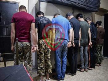 شرطة ناحية جرمانا في ريف دمشق تلقي القبض على عصابة سرقة وتعيد جزء كبير من المسروقات لأصحابها