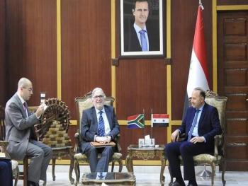 سفير دولة جنوب إفريقيا يؤكد رغبة بلاده في تطوير العلاقات مع سورية