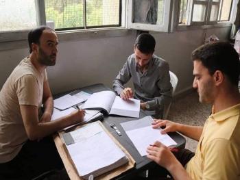 مركز تصحيح لشهادة التعليم الأساسي في محافظة القنيطرة للمرة الاولى