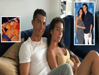 جورجينا رودريغيز تنشر صورة تجمعها بوالد ابنتها رونالدو على يخت في عرض البحر