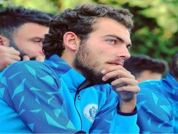 لاعب نادي حطين لكرة القدم بطرس فيوض لم أّذهب لكلية طب الاسنان وانا على علم باصابتي بالكورونا