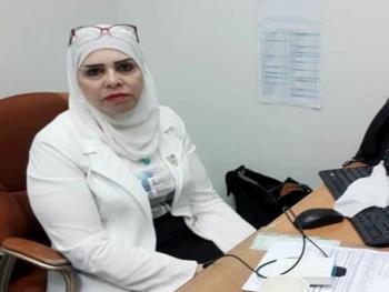 مسؤولة شؤون التمريض  نهلة عباس  الثقة والاحترام أسس علاقتي مع الجميع، وكرست حياتي للمشفى...