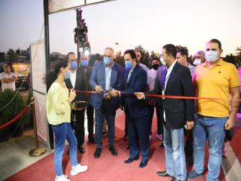 الوزير البرازي والمحافظ العلبي يفتتحان مهرجان الغالي بيرخصلك