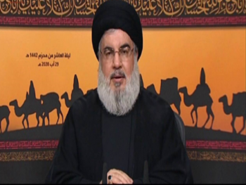 نصر الله: رفضنا عروضا أمريكية تضمن تطوير النظام السياسي لصالحنا
