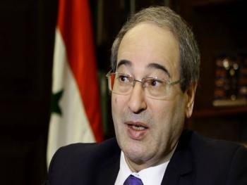 المقداد: الصين كانت من الدول الأولى التي قدمت الدعم إلى سورية