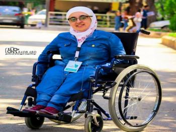 الإعاقة طاقة وانطلاقة خلاقة تقرير للكاتبة مي منصور