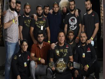 الكشف عن إصابة بطل الفنون القتالية حبيب نور محمدوف بمرض فيروسي