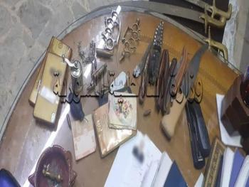 شرطة القصاع تلقي القبض على سارق وثلاثة مروجي مخدرات