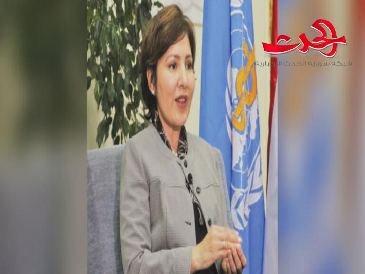 ممثلة الصحة العالمية في سورية: من حق سوريةأن تفتخر بأنه لم تنتشر بها أمراض رغم الأزمة 