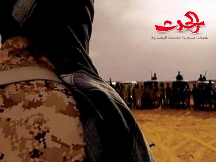 ٩ شهداء مدنيين في اعتداء ارهابي على قافلة صهاريج محروقات على طريق السلمية الرقة 